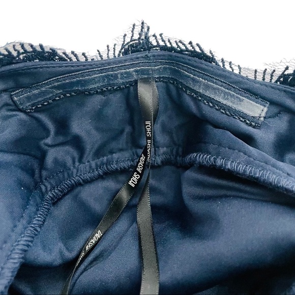 Tadashi Shoji Petite Embroidered Lace Navy Sheath Dress - Picture 6 of 6